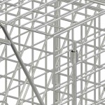 vidaXL Capcană pentru animale 64,5x25x26,5 cm, fier galvanizat vidaXL Capcană pentru animale 64,5x25x26,5 cm, fier galvanizat