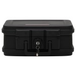 vidaXL Seif negru 38x32,5x16,5 cm vidaXL Seif negru 38x32,5x16,5 cm