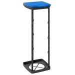 vidaXL Suporturi saci de gunoi, 2 buc., negru și albastru, 120 L, PP vidaXL Suporturi saci de gunoi, 2 buc., negru și albastru, 120 L, PP
