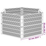 vidaXL Jardinieră de grădină, antracit, PP vidaXL Jardinieră de grădină, antracit, PP