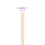 vidaXL Frânghie, 250 m, sisal 100%, 4 mm vidaXL Frânghie, 250 m, sisal 100%, 4 mm