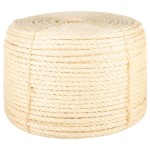 vidaXL Frânghie, 25 m, sisal 100%, 12 mm vidaXL Frânghie, 25 m, sisal 100%, 12 mm