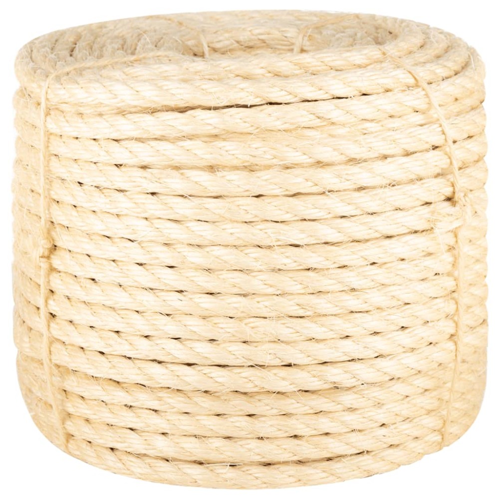 vidaXL Frânghie, 25 m, sisal 100%, 14 mm
