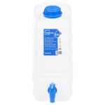 vidaXL Recipient de apă cu robinet, transparent, 15 L, plastic vidaXL Recipient de apă cu robinet, transparent, 15 L, plastic