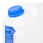 vidaXL Recipient de apă cu robinet, transparent, 15 L, plastic vidaXL Recipient de apă cu robinet, transparent, 15 L, plastic