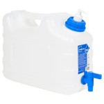 vidaXL Recipient de apă cu robinet și dozator de săpun, 10 L, plastic vidaXL Recipient de apă cu robinet și dozator de săpun, 10 L, plastic