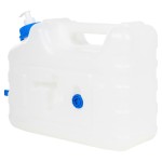 vidaXL Recipient de apă cu robinet și dozator de săpun, 10 L, plastic vidaXL Recipient de apă cu robinet și dozator de săpun, 10 L, plastic