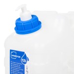 vidaXL Recipient de apă cu robinet și dozator de săpun, 10 L, plastic vidaXL Recipient de apă cu robinet și dozator de săpun, 10 L, plastic