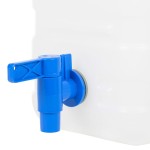 vidaXL Recipient de apă cu robinet și dozator de săpun, 15 L, plastic vidaXL Recipient de apă cu robinet și dozator de săpun, 15 L, plastic