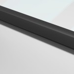 vidaXL Ușă de interior negru 83x201,5 cm sticlă securiz./aluminiu slim
