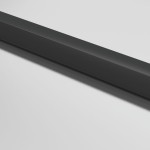 vidaXL Ușă de interior negru 83x201,5 cm sticlă securiz./aluminiu slim