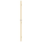 vidaXL Ușă de interior Slim auriu 83x201,5cm sticlă temperată/aluminiu vidaXL Ușă de interior Slim auriu 83x201,5cm sticlă temperată/aluminiu