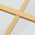 vidaXL Ușă glisantă, auriu, 102,5x205 cm, sticlă ESG mată și aluminiu