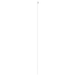 vidaXL Ușă glisantă, alb, 76x205 cm, sticlă securizată/aluminiu