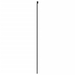 vidaXL Ușă glisantă, negru, 76x205 cm, sticlă securizată și aluminiu vidaXL Ușă glisantă, negru, 76x205 cm, sticlă securizată și aluminiu