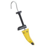 vidaXL Întinzătoare de pantofi cu corn, galben, EU 34-37, plastic vidaXL Întinzătoare de pantofi cu corn, galben, EU 34-37, plastic