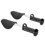 vidaXL Calapoade de pantofi, 5 perechi, negru, EU 35-38, plastic vidaXL Calapoade de pantofi, 5 perechi, negru, EU 35-38, plastic