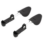 vidaXL Calapoade de pantofi, 5 perechi, negru, EU 38-44, plastic vidaXL Calapoade de pantofi, 5 perechi, negru, EU 38-44, plastic