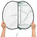 vidaXL Capcană pentru păsări, verde, 50 cm, oțel vidaXL Capcană pentru păsări, verde, 50 cm, oțel
