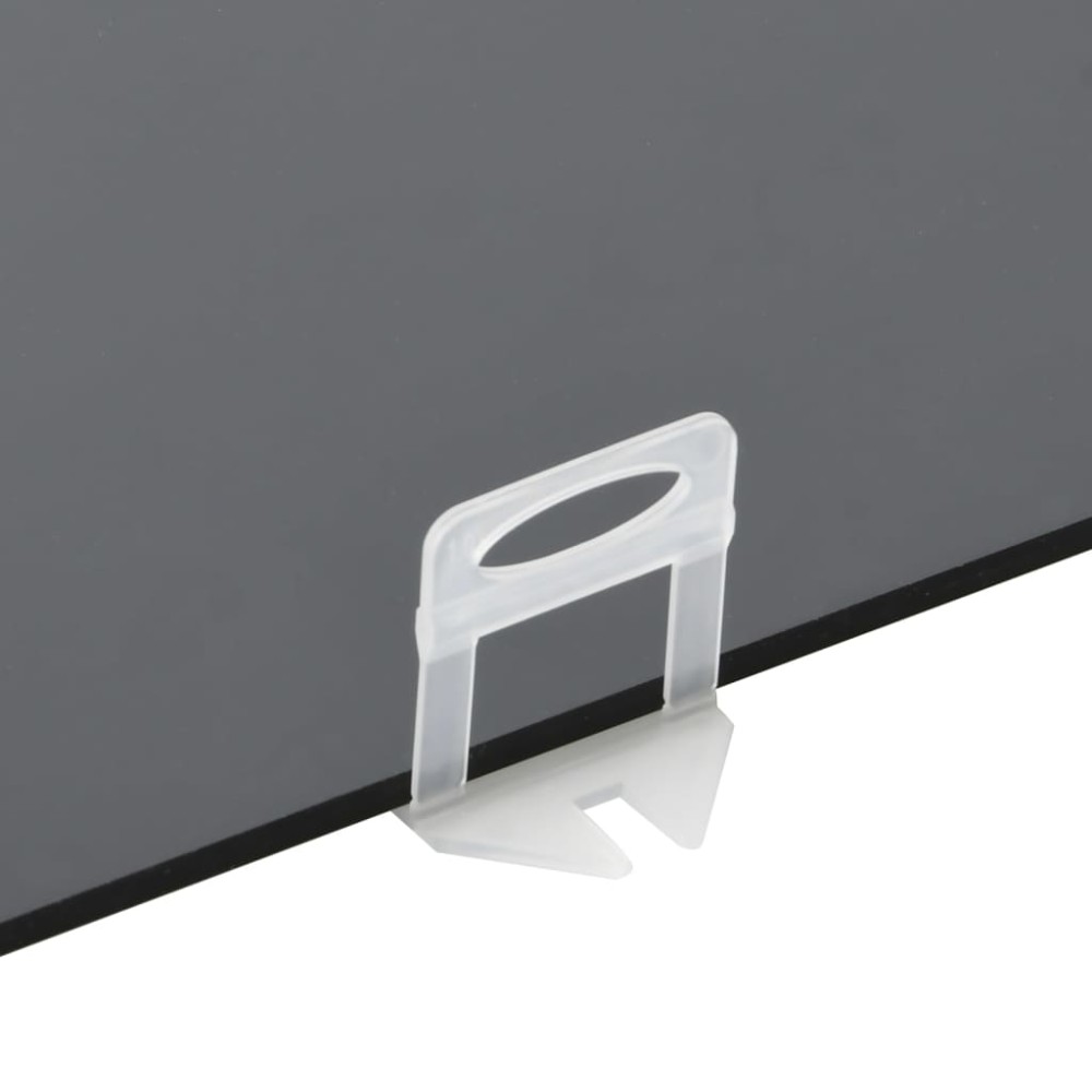 vidaXL Cleme de nivelare a plăcilor 250 buc. 1 mm