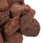 vidaXL Roci vulcanice, 10 kg, roșu, 5-8 cm vidaXL Roci vulcanice, 10 kg, roșu, 5-8 cm