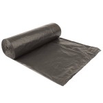 vidaXL Saci de gunoi cu șnururi 250 buc negru 35 L vidaXL Saci de gunoi cu șnururi 250 buc negru 35 L