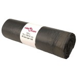 vidaXL Saci de gunoi cu șnururi 250 buc. negru 120 L vidaXL Saci de gunoi cu șnururi 250 buc. negru 120 L