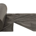 vidaXL Saci de gunoi cu șnururi 250 buc. negru 120 L vidaXL Saci de gunoi cu șnururi 250 buc. negru 120 L