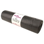 vidaXL Saci de gunoi cu șnururi 150 buc. negru 240 L vidaXL Saci de gunoi cu șnururi 150 buc. negru 240 L