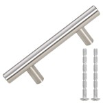 vidaXL Mânere de dulap, 10 buc., argintiu, 64 mm, oțel inoxidabil vidaXL Mânere de dulap, 10 buc., argintiu, 64 mm, oțel inoxidabil