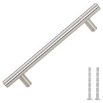 vidaXL Mânere de dulap, 10 buc., argintiu, 128 mm, oțel inoxidabil vidaXL Mânere de dulap, 10 buc., argintiu, 128 mm, oțel inoxidabil