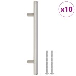 vidaXL Mânere de dulap, 10 buc., argintiu, 160 mm, oțel inoxidabil vidaXL Mânere de dulap, 10 buc., argintiu, 160 mm, oțel inoxidabil