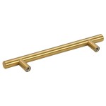vidaXL Mânere de dulap, 10 buc., auriu, 128 mm, oțel inoxidabil vidaXL Mânere de dulap, 10 buc., auriu, 128 mm, oțel inoxidabil