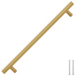 vidaXL Mânere de dulap, 5 buc., auriu, 224 mm, oțel inoxidabil vidaXL Mânere de dulap, 5 buc., auriu, 224 mm, oțel inoxidabil