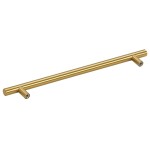 vidaXL Mânere de dulap, 5 buc., auriu, 224 mm, oțel inoxidabil vidaXL Mânere de dulap, 5 buc., auriu, 224 mm, oțel inoxidabil