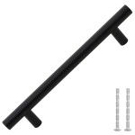 vidaXL Mânere de dulap, 10 buc., negru, 160 mm, oțel inoxidabil vidaXL Mânere de dulap, 10 buc., negru, 160 mm, oțel inoxidabil