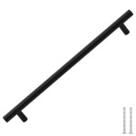 vidaXL Mânere de dulap, 5 buc., negru, 224 mm, oțel inoxidabil vidaXL Mânere de dulap, 5 buc., negru, 224 mm, oțel inoxidabil