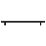 vidaXL Mânere de dulap, 5 buc., negru, 224 mm, oțel inoxidabil vidaXL Mânere de dulap, 5 buc., negru, 224 mm, oțel inoxidabil