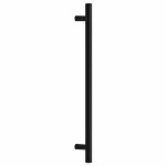 vidaXL Mânere de dulap, 5 buc., negru, 224 mm, oțel inoxidabil vidaXL Mânere de dulap, 5 buc., negru, 224 mm, oțel inoxidabil
