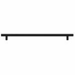 vidaXL Mânere de dulap, 5 buc., negru, 480 mm, oțel inoxidabil vidaXL Mânere de dulap, 5 buc., negru, 480 mm, oțel inoxidabil