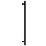 vidaXL Mânere de dulap, 5 buc., negru, 480 mm, oțel inoxidabil vidaXL Mânere de dulap, 5 buc., negru, 480 mm, oțel inoxidabil
