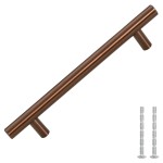 vidaXL Mânere de dulap, 10 buc., bronz, 128 mm, oțel inoxidabil