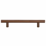 vidaXL Mânere de dulap, 10 buc., bronz, 128 mm, oțel inoxidabil