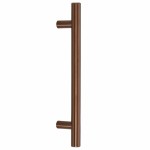 vidaXL Mânere de dulap, 10 buc., bronz, 128 mm, oțel inoxidabil