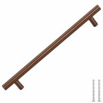 vidaXL Mânere de dulap, 5 buc., bronz, 192 mm, oțel inoxidabil vidaXL Mânere de dulap, 5 buc., bronz, 192 mm, oțel inoxidabil