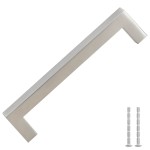 vidaXL Mânere de dulap, 10 buc., argintiu, 128 mm, oțel inoxidabil vidaXL Mânere de dulap, 10 buc., argintiu, 128 mm, oțel inoxidabil
