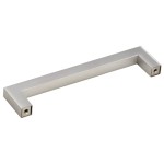vidaXL Mânere de dulap, 10 buc., argintiu, 128 mm, oțel inoxidabil vidaXL Mânere de dulap, 10 buc., argintiu, 128 mm, oțel inoxidabil