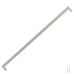 vidaXL Mânere de dulap, 5 buc., argintiu, 480 mm, oțel inoxidabil