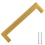 vidaXL Mânere de dulap, 10 buc., auriu, 128 mm, oțel inoxidabil vidaXL Mânere de dulap, 10 buc., auriu, 128 mm, oțel inoxidabil