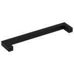vidaXL Mânere de dulap, 10 buc., negru, 160 mm, oțel inoxidabil vidaXL Mânere de dulap, 10 buc., negru, 160 mm, oțel inoxidabil